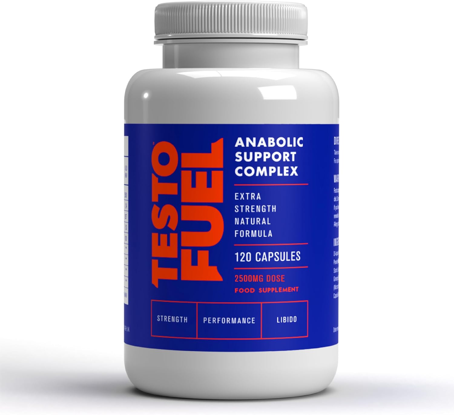 TestoFuel testosterone support supplement bottle